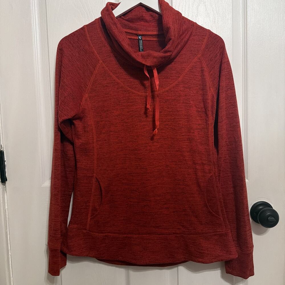 Kuhl Women's Cowl Neck Sweater - Red